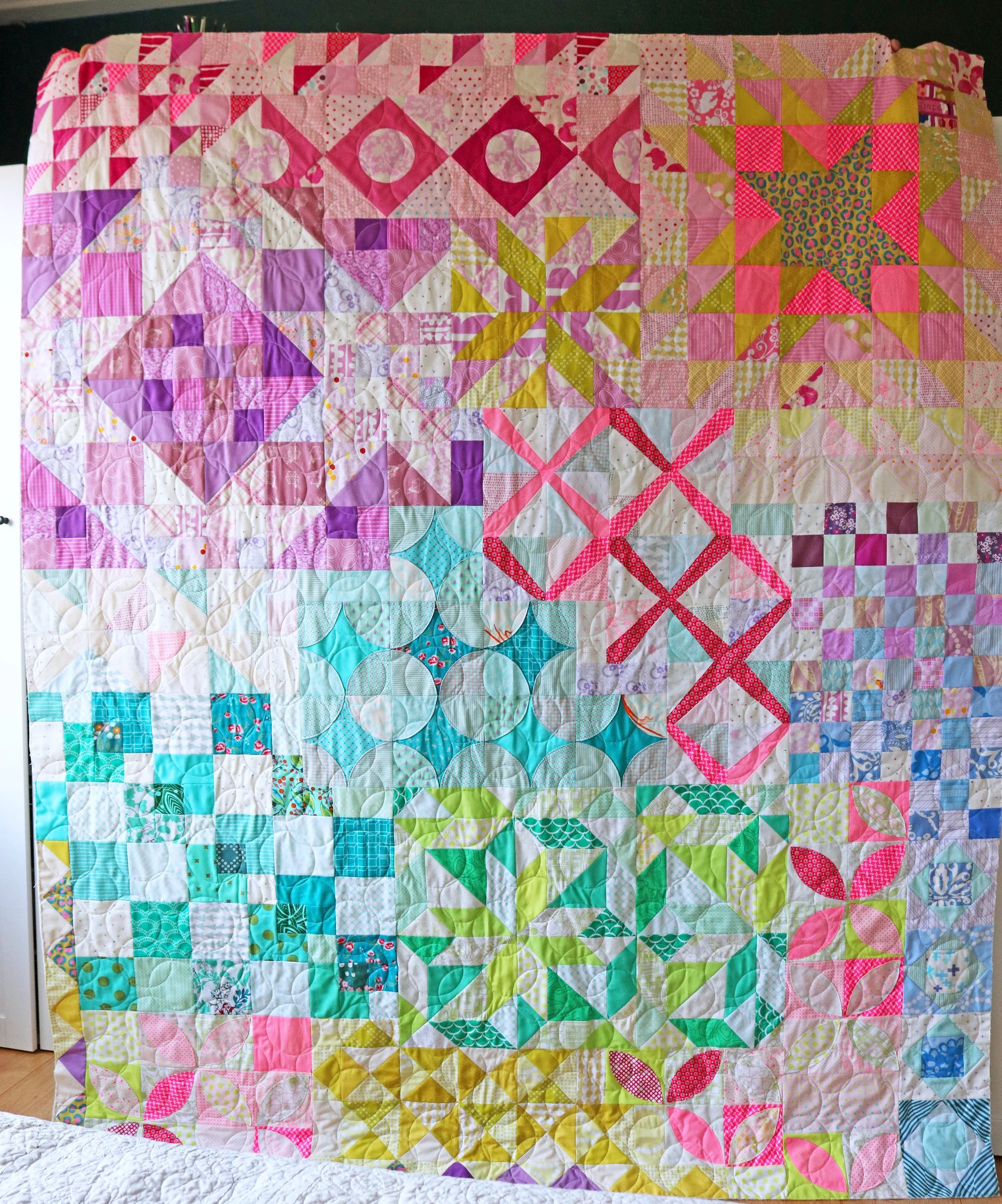 in the Quilting Studio, no. 38 — Stitched in Color
